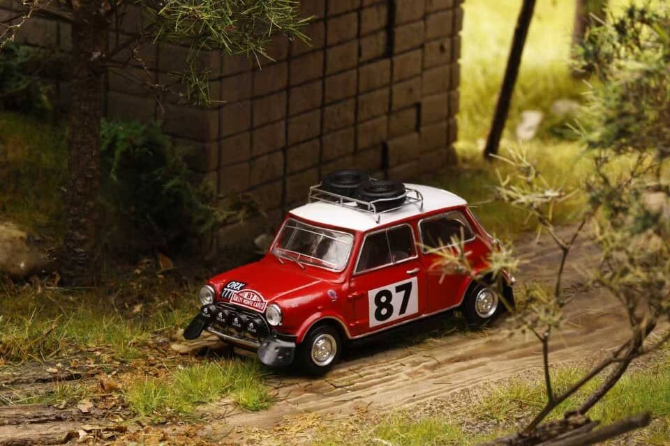 1/64 GCD #660 Morris Cooper S Rallye Monte-Carlo 1968 #87 (KS-078-660)