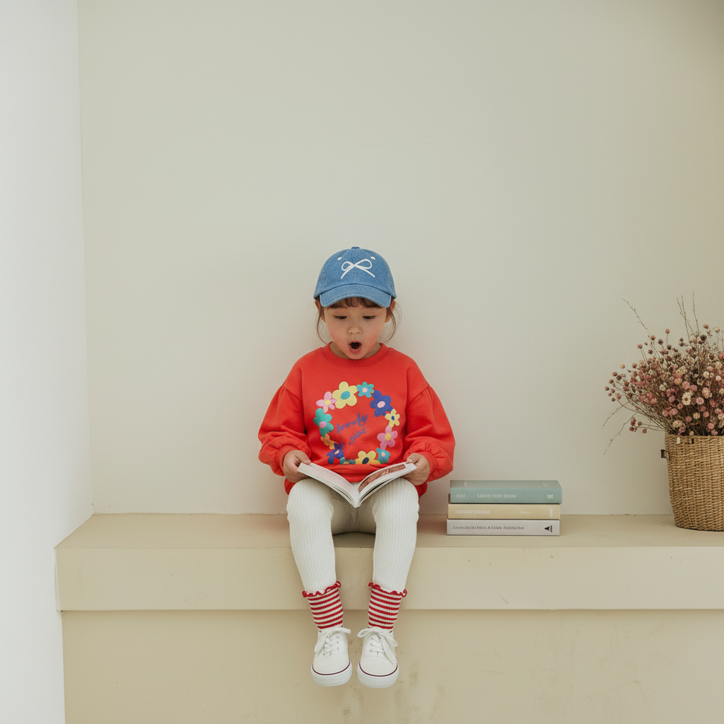 正韓春orangemom 可愛花朵上衣