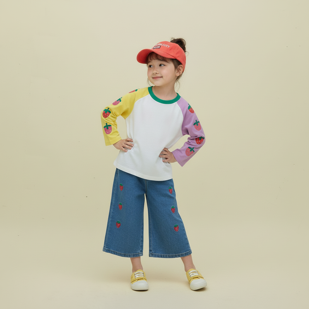 正韓春orangemom 手手草莓上衣