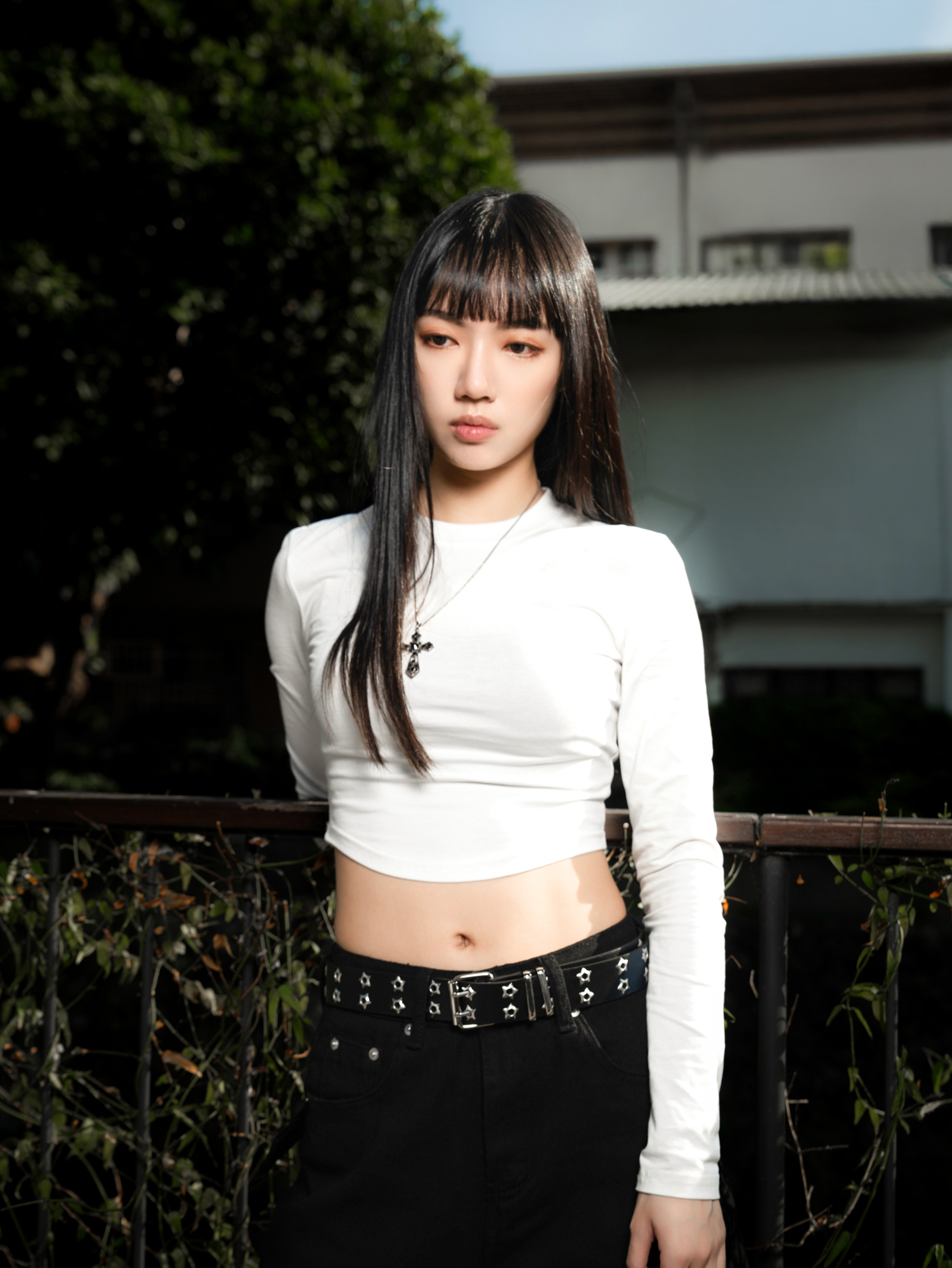 SIMON MADE GC-2521 正肩 短版 薄長袖