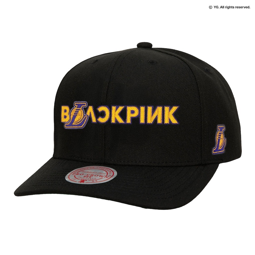 NBA帽子 Los Angeles Lakers 洛杉磯湖人 BLACKPINK 聯名款 老帽 M&N 可調式 全新