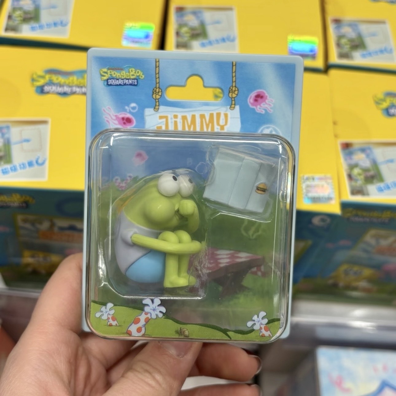 SPONGEBOB 海綿寶寶 比奇堡 心動圖鑑 盲盒 "隨機出貨" 磁吸 可愛擺件 小模型 共九款