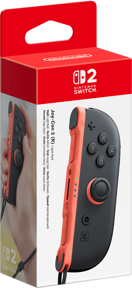 NS2 Nintendo Switch 2 Joy-Con 2 單右手控制器 淺紅色