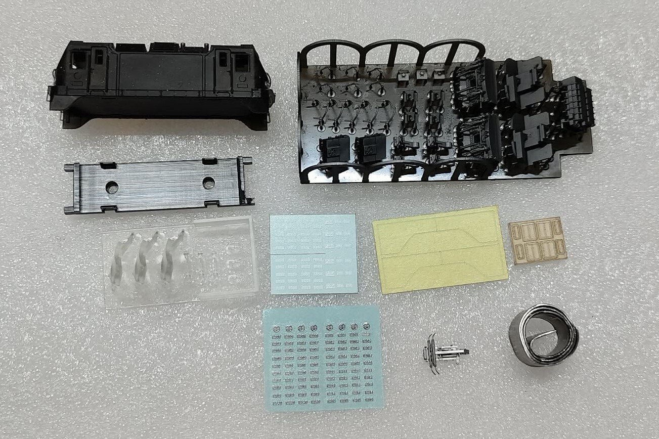 平行世界 N規 BE500電力機車 B-train套件