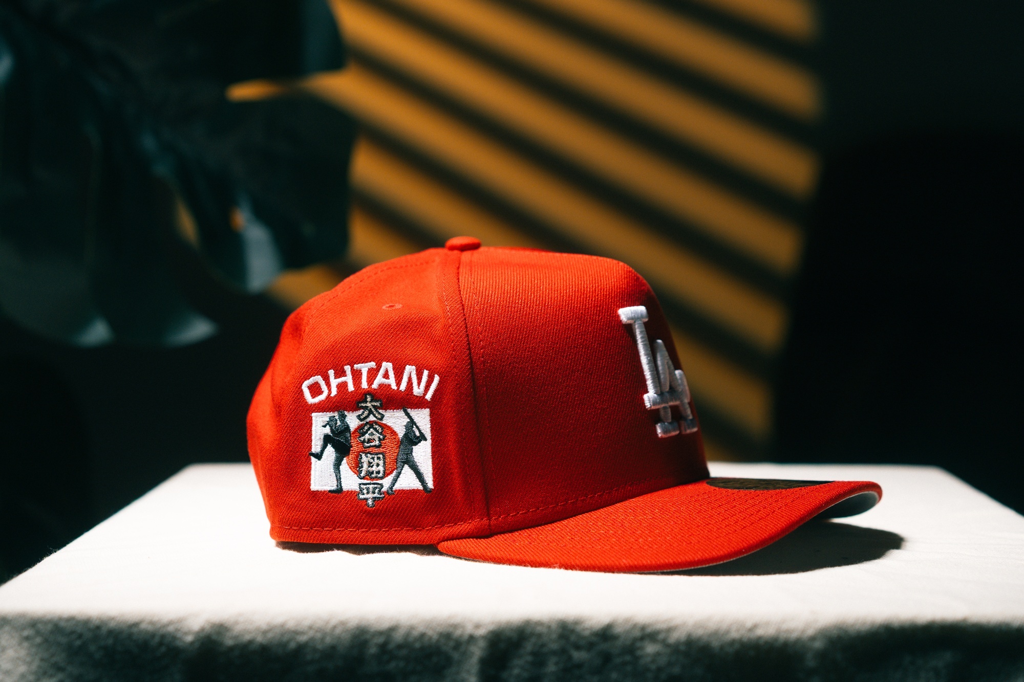 MLB帽子 Los Angeles Dodgers 洛杉磯道奇 Shohei Ohtani 大谷翔平 日本紅 聯名款 棒球帽 彎 Undefeated X New Era 9FIFTY A-Frame 可調式 全新