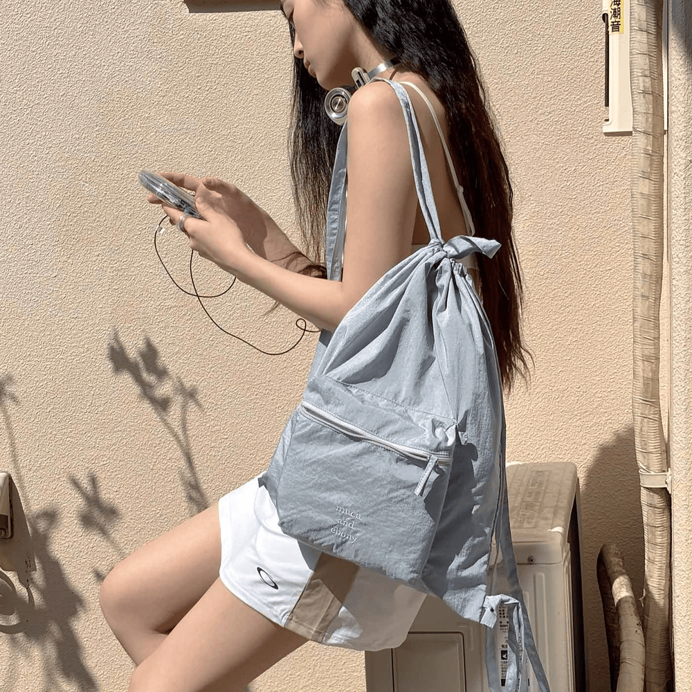 mucu and ebony (m.a.e) | Ridge String Backpack