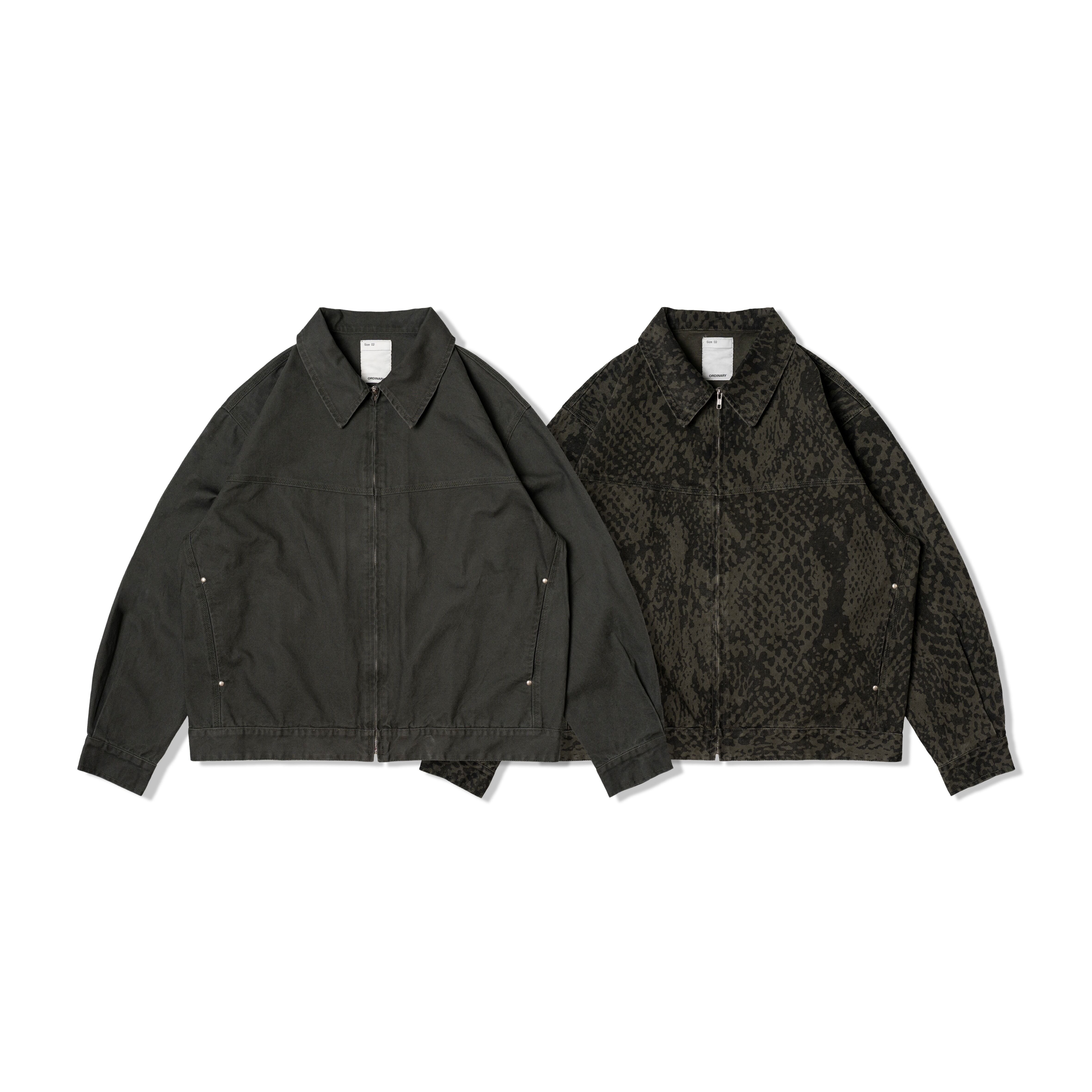 【車庫服飾】ORDINARY CANVAS WORK JACKET