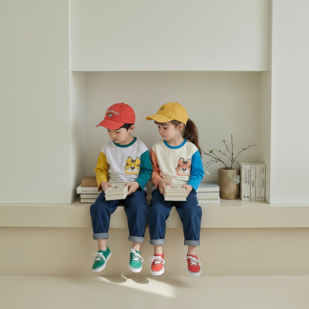 正韓春orangemom 老虎口袋上衣