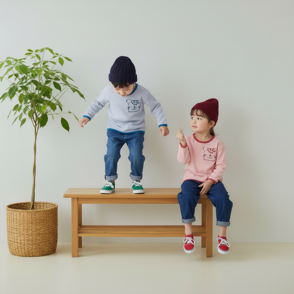 正韓春orangemom 立體老虎耳朵上衣