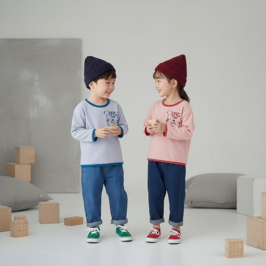 正韓春orangemom 立體老虎耳朵上衣