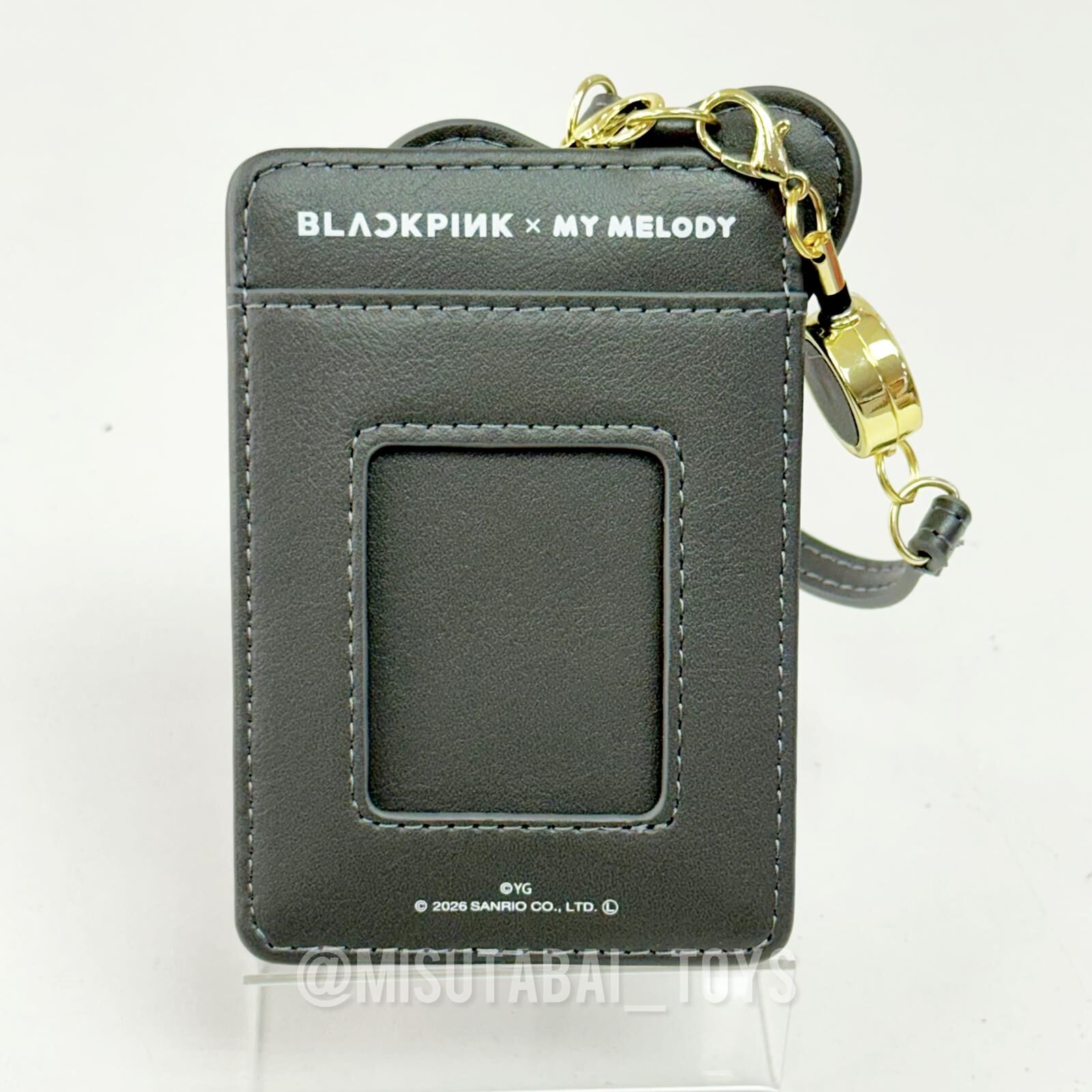 BLACKPINK OFFICIAL X My Melody Pass Case (BLACK)