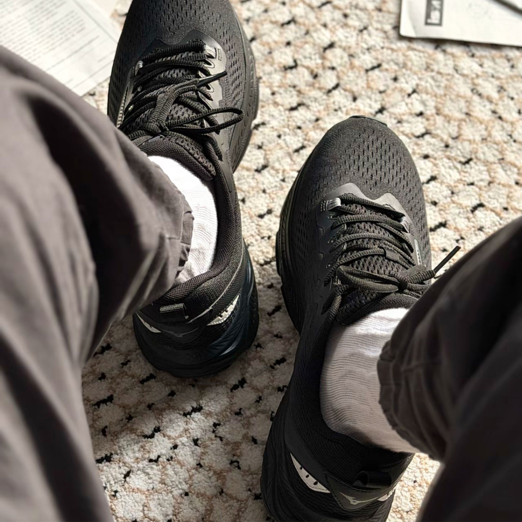 NICEDAY 代購 MIZUNO RC LITE 美津濃 黑 黑色 純黑 黑魂 黑武士 慢跑 機能 D1GH263001