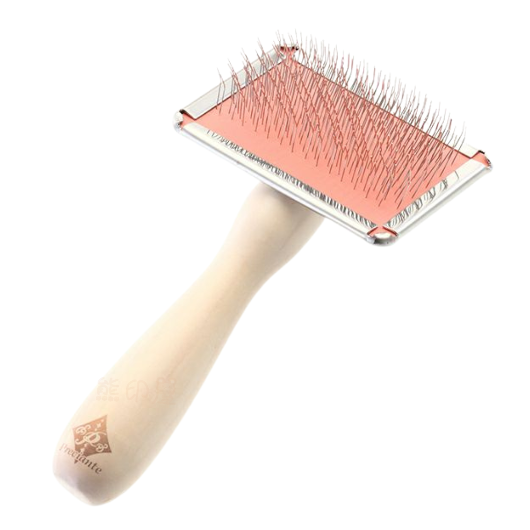 Petio - 長毛貓犬寵物專用有柄軟針梳 (S)