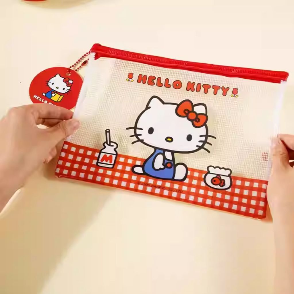 HELLO KITTY SANRIO|A5文件袋 拉鏈袋