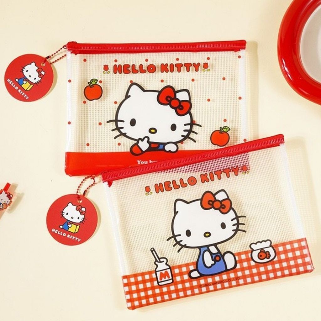 HELLO KITTY SANRIO|A5文件袋 拉鏈袋