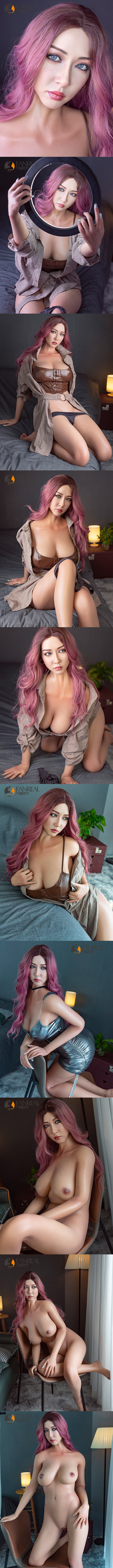 FANREAL 165cm D胸 Eva 深膚 擬真矽膠娃娃 凡瑞 silicone sex doll