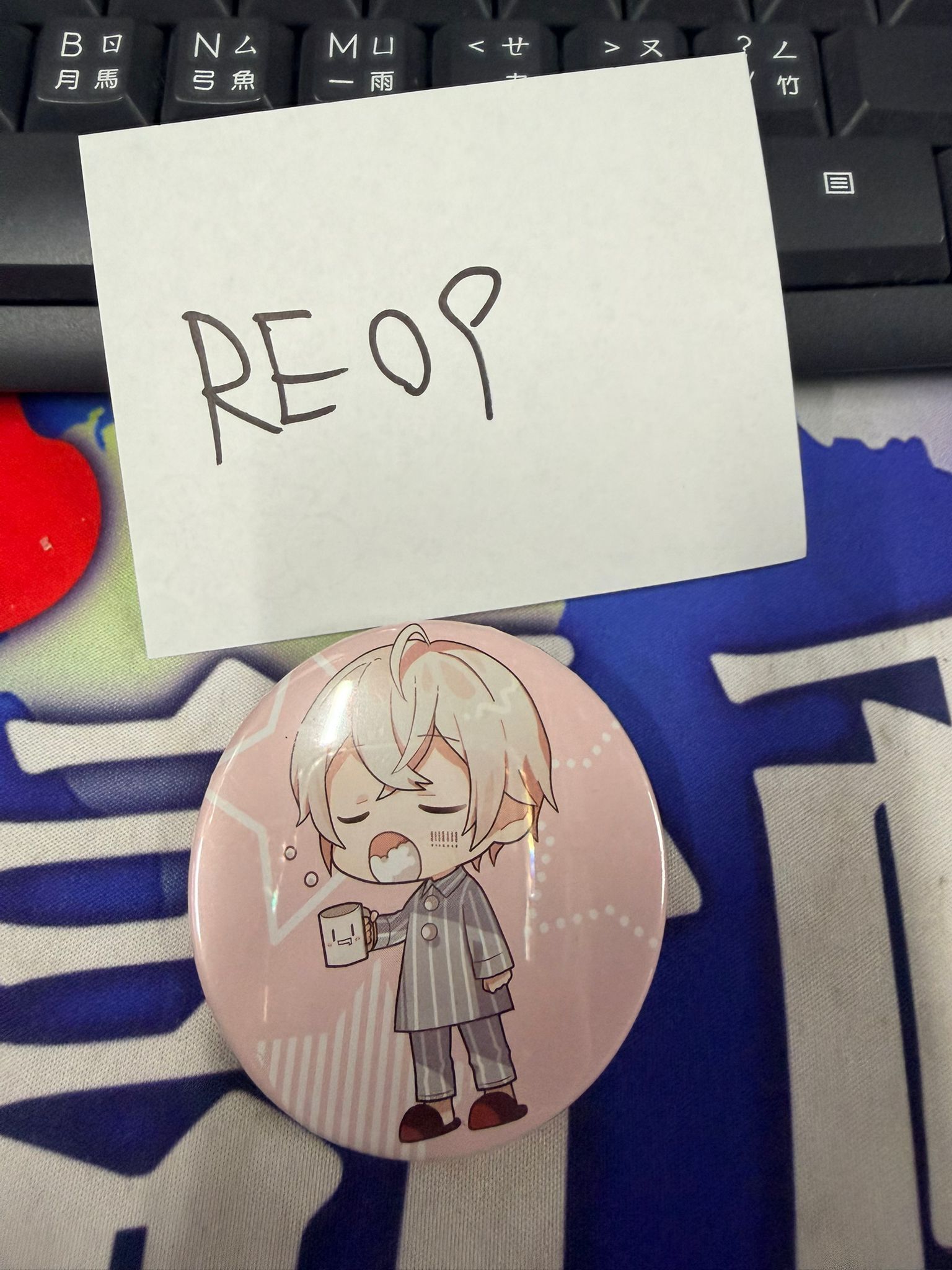 唱見 Mafumafu 襟章 #RE09