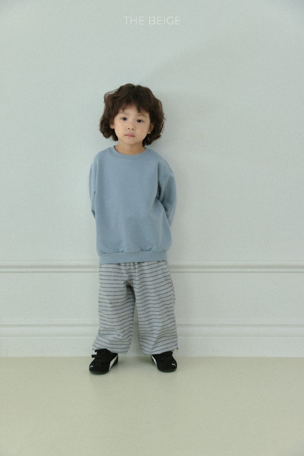 正韓春Thebeige   三色日系細條紋褲