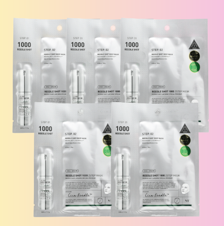 TV033 VT 微針精華1000 2 STEP 面膜 1.5G+1PC EXP: 31/8/2028 (一套5片)