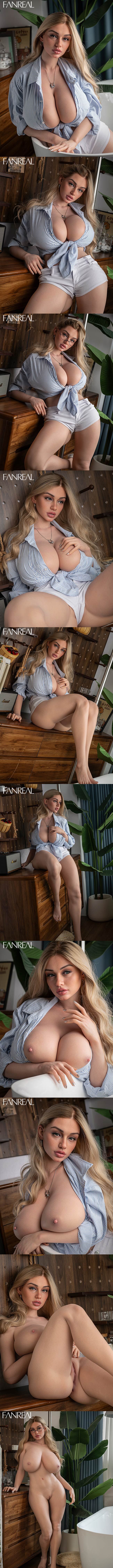 FANREAL 166cm J胸 Lila 深膚 擬真矽膠娃娃 凡瑞 silicone sex doll