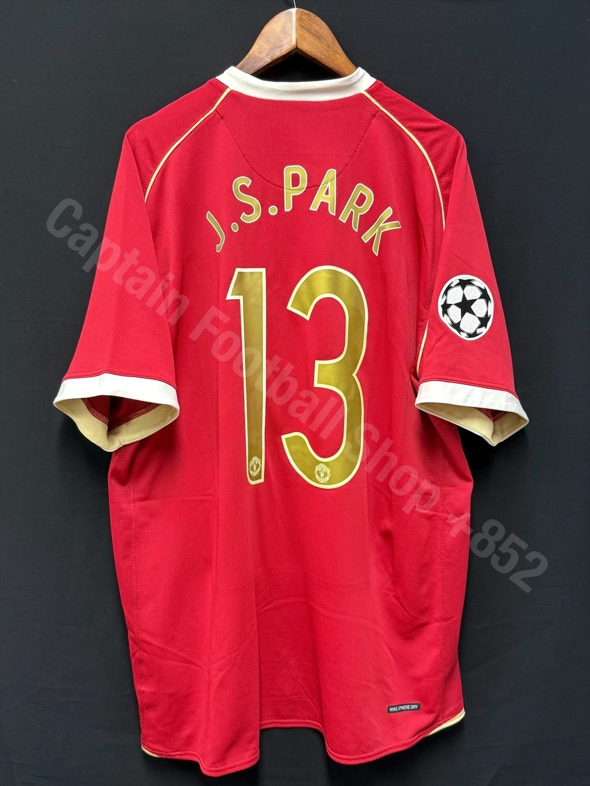 Manchester United 2006-2007 Nike Home Shirt #21 J S PAR