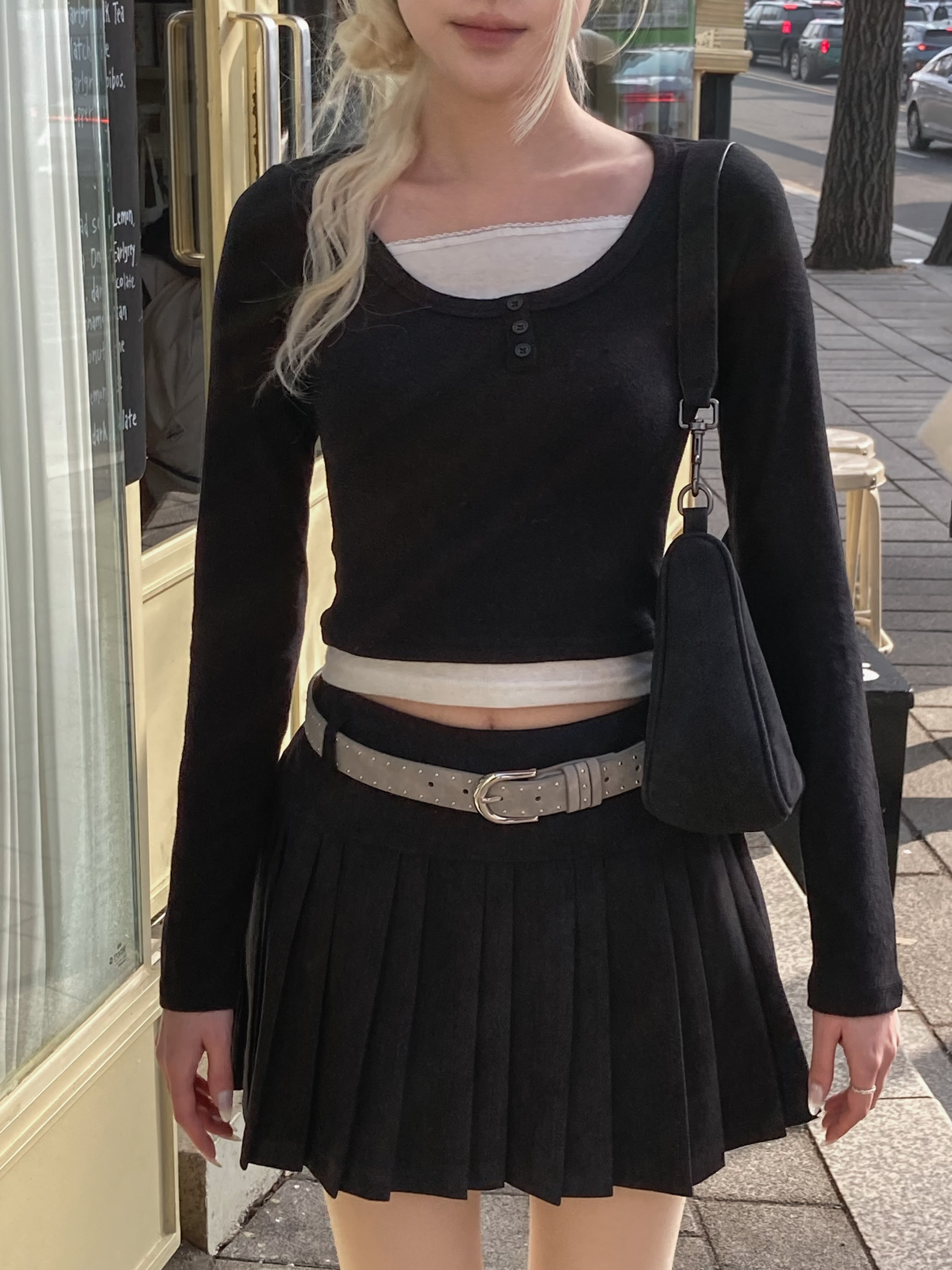 Daily Laces Double Tee Top〈🇰🇷DAY 3〉