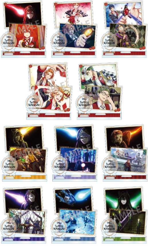 [代購][預訂] TWST 動畫化 名場面2格 立牌