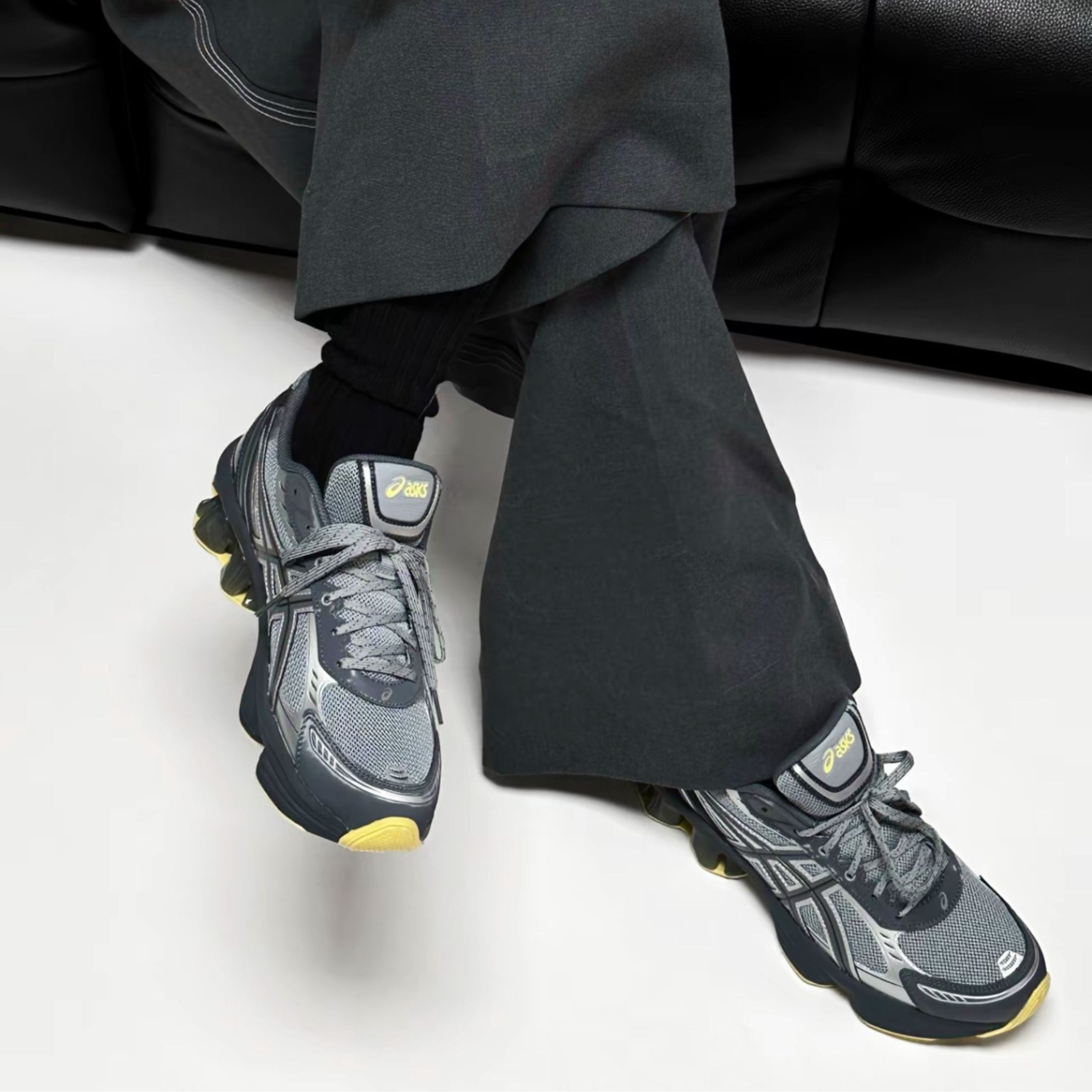 NICEDAY 代購 ASICS GEL-KINETIC FLUENT 黑灰 灰黑 銀 馬年 CNY 新年 春節 1203A591-027