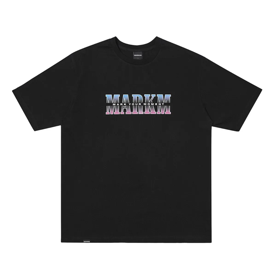 【直播】MARKM LX011908 漸層色Logo短袖上衣