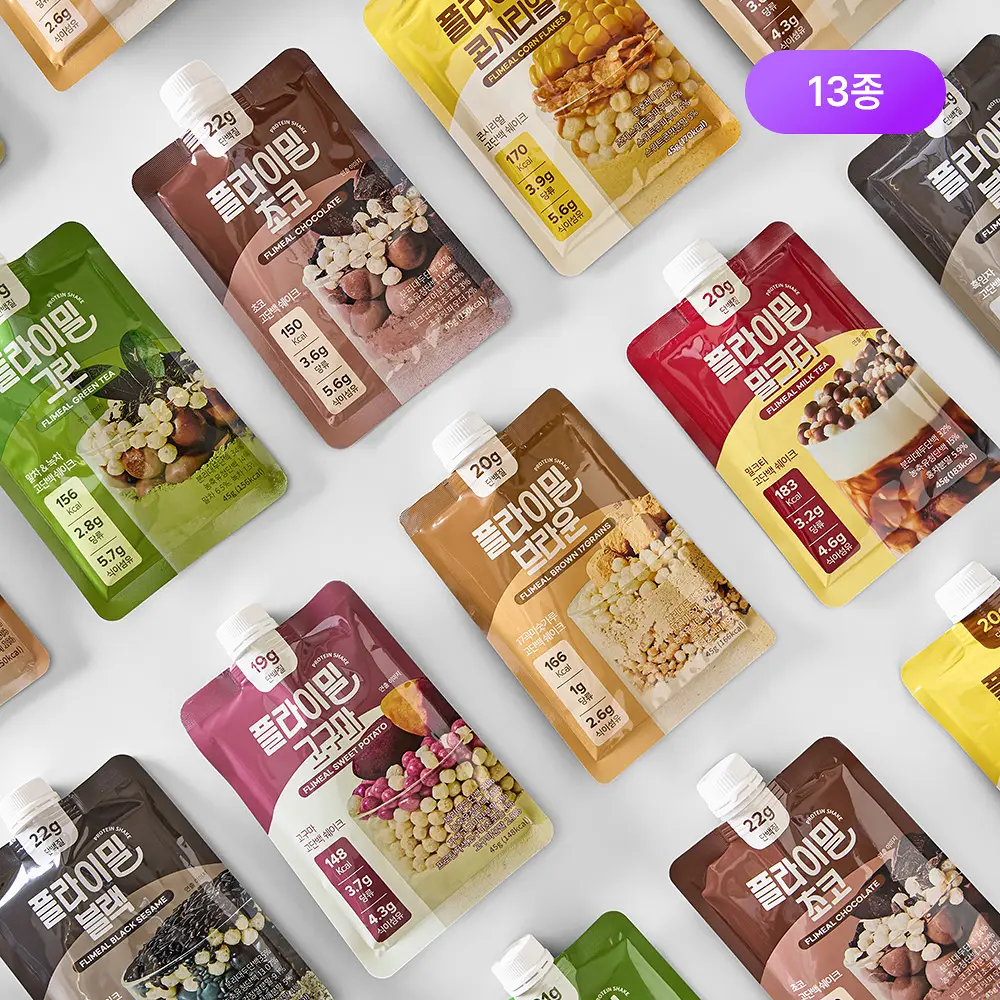 韓國FULLIGHT高蛋白奶昔(袋裝7包x45g )