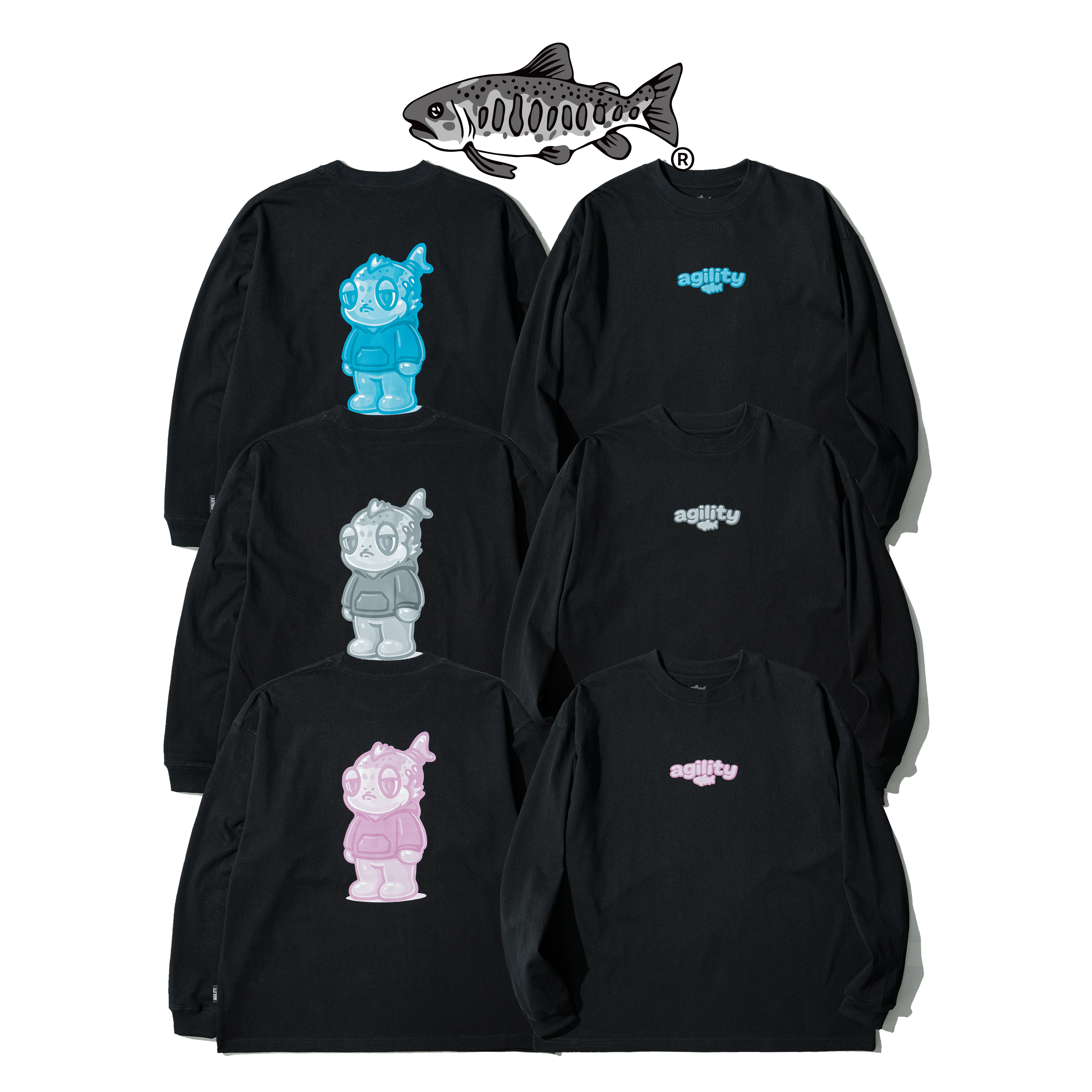 AGILITY Image Heavy LS Tee / Park limited [RS8-PK]