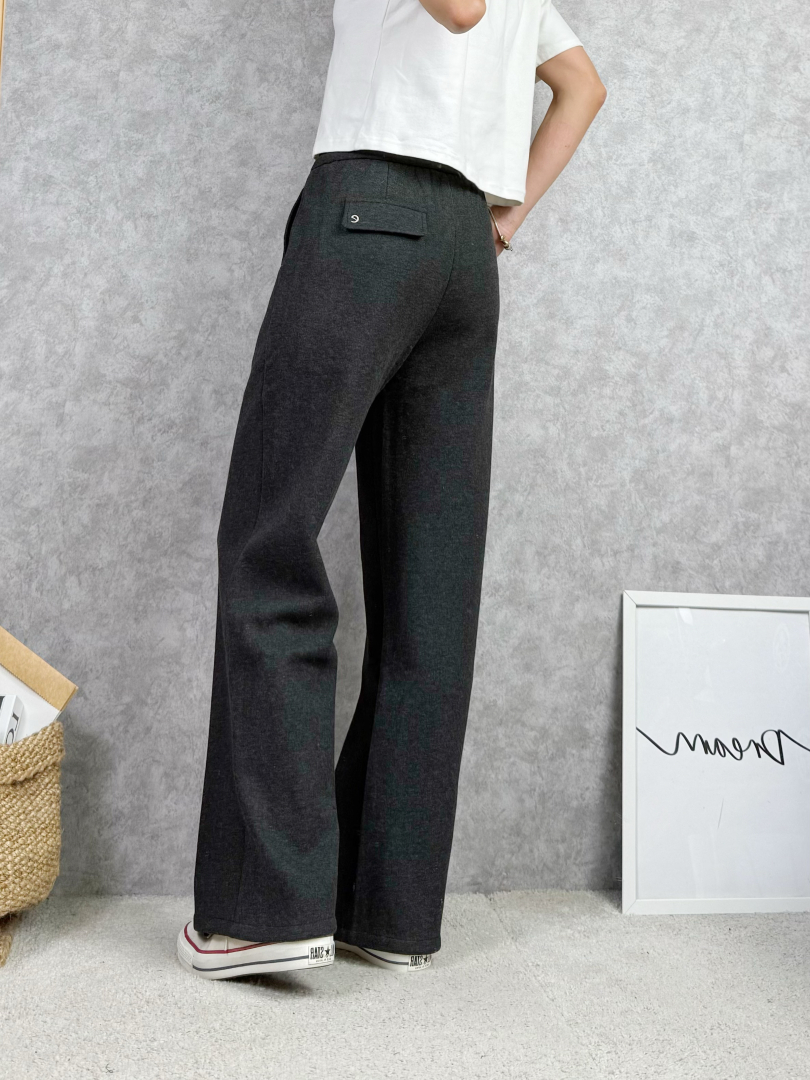 一穿就會想再包色的冬季內抓絨褲