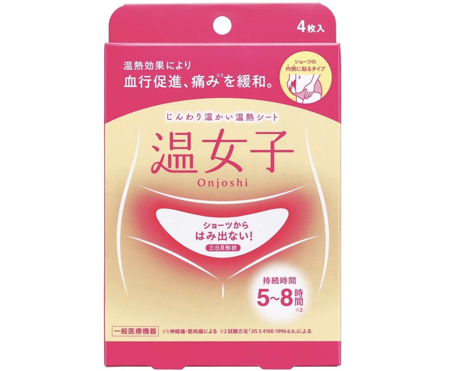 【多莉推薦】JP 溫女子暖宮貼 4塊 3912 TK260117