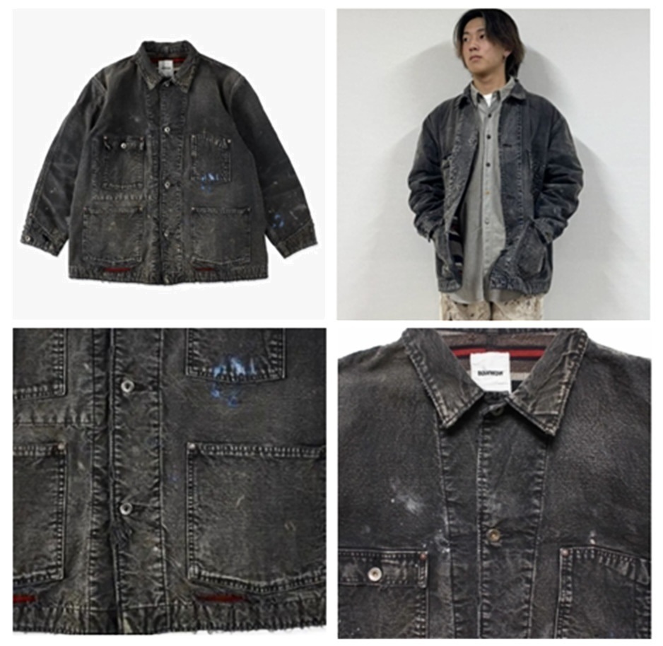 BOWWOW DUCK COVERALL BLANKET LINER CRASH AGED - PRE ORDER ITEM (預訂中)