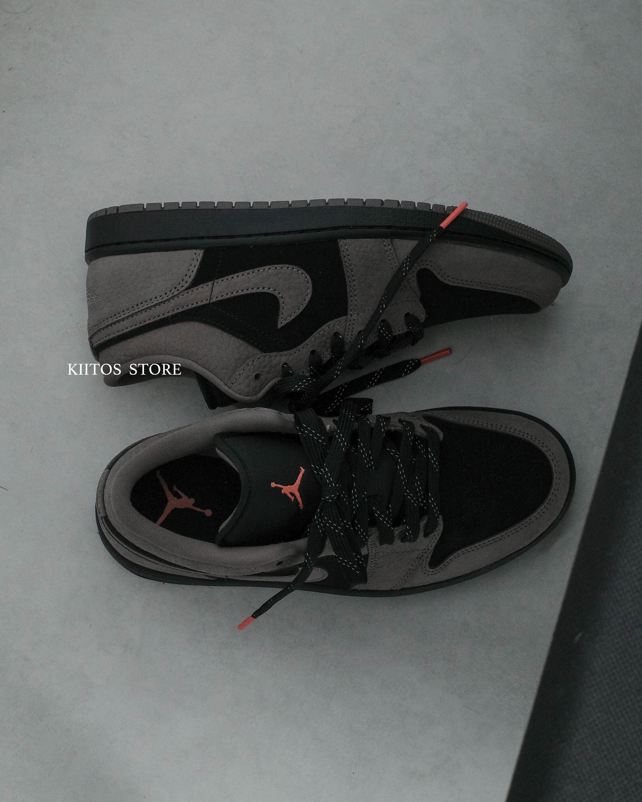 Nike Air Jordan 1 Low SE "Olive Grey" 麂皮黑 拼接 摩卡深棕 IB7109-005