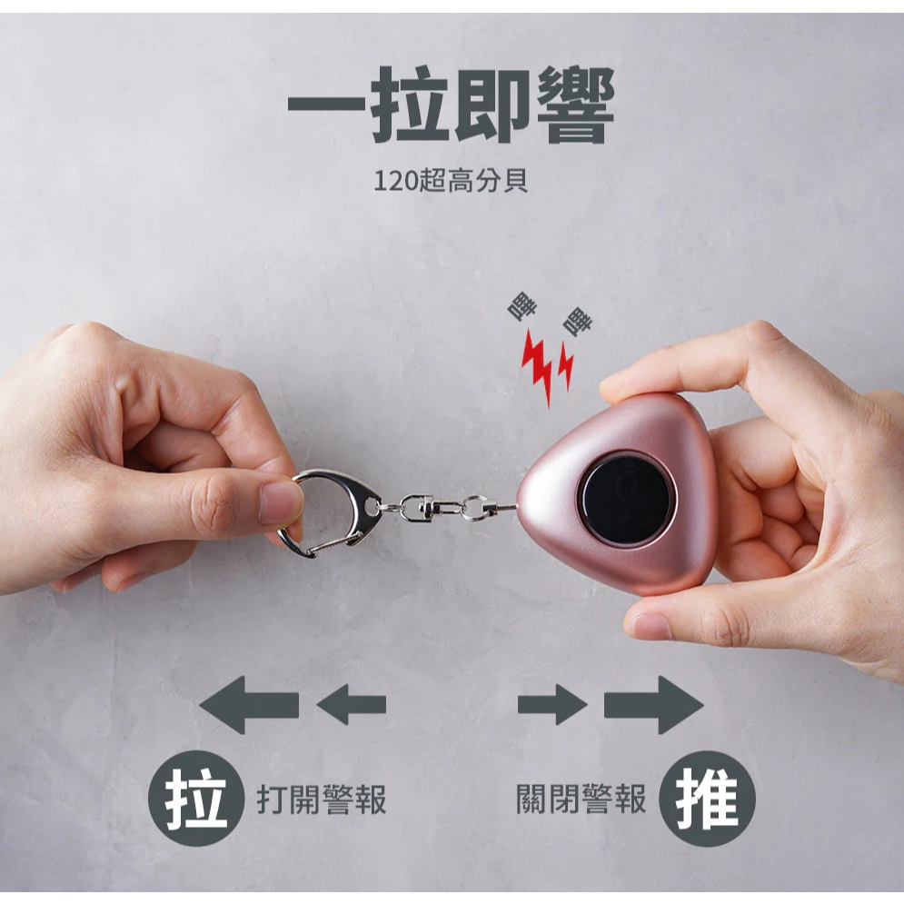 【樂森藥局】防災專家 防身警報器