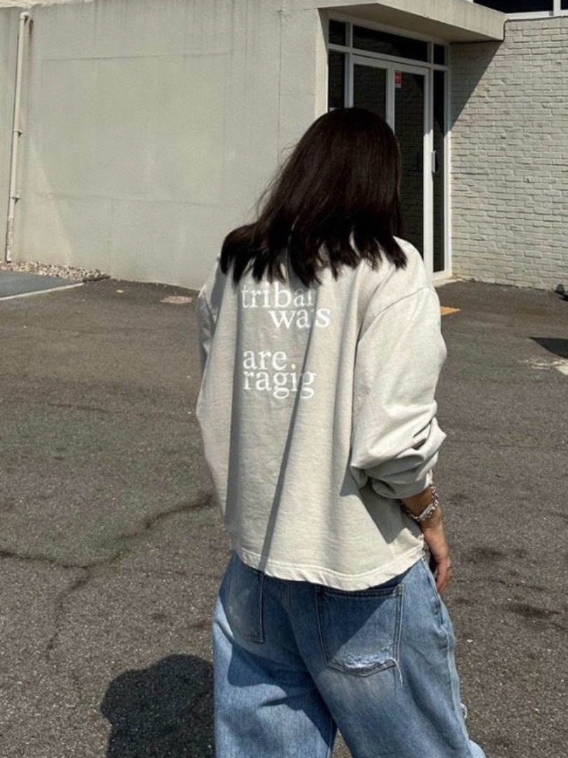 姊妹們都會偷穿的帥氣大學T