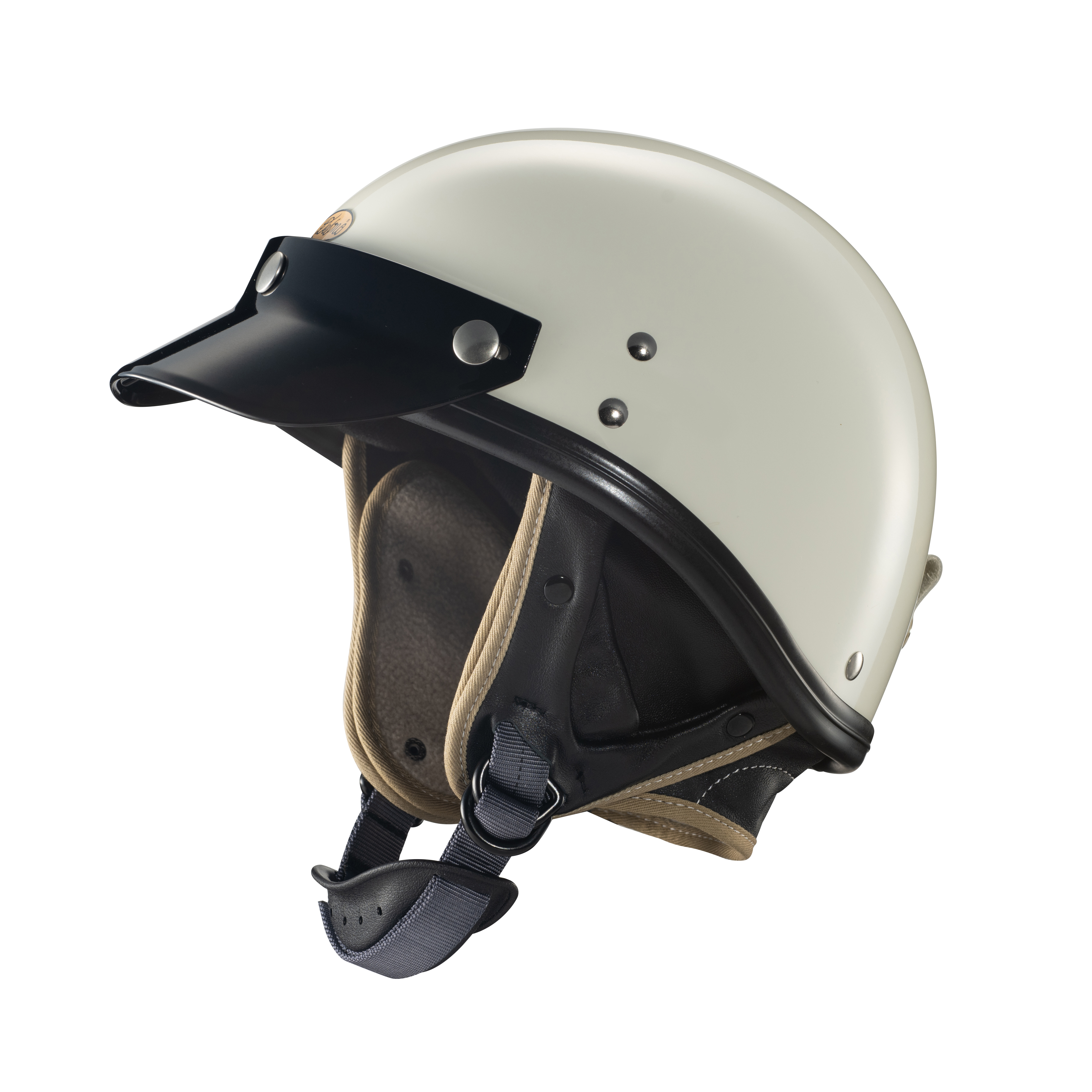 Desmo PTR 半罩裝飾帽 白