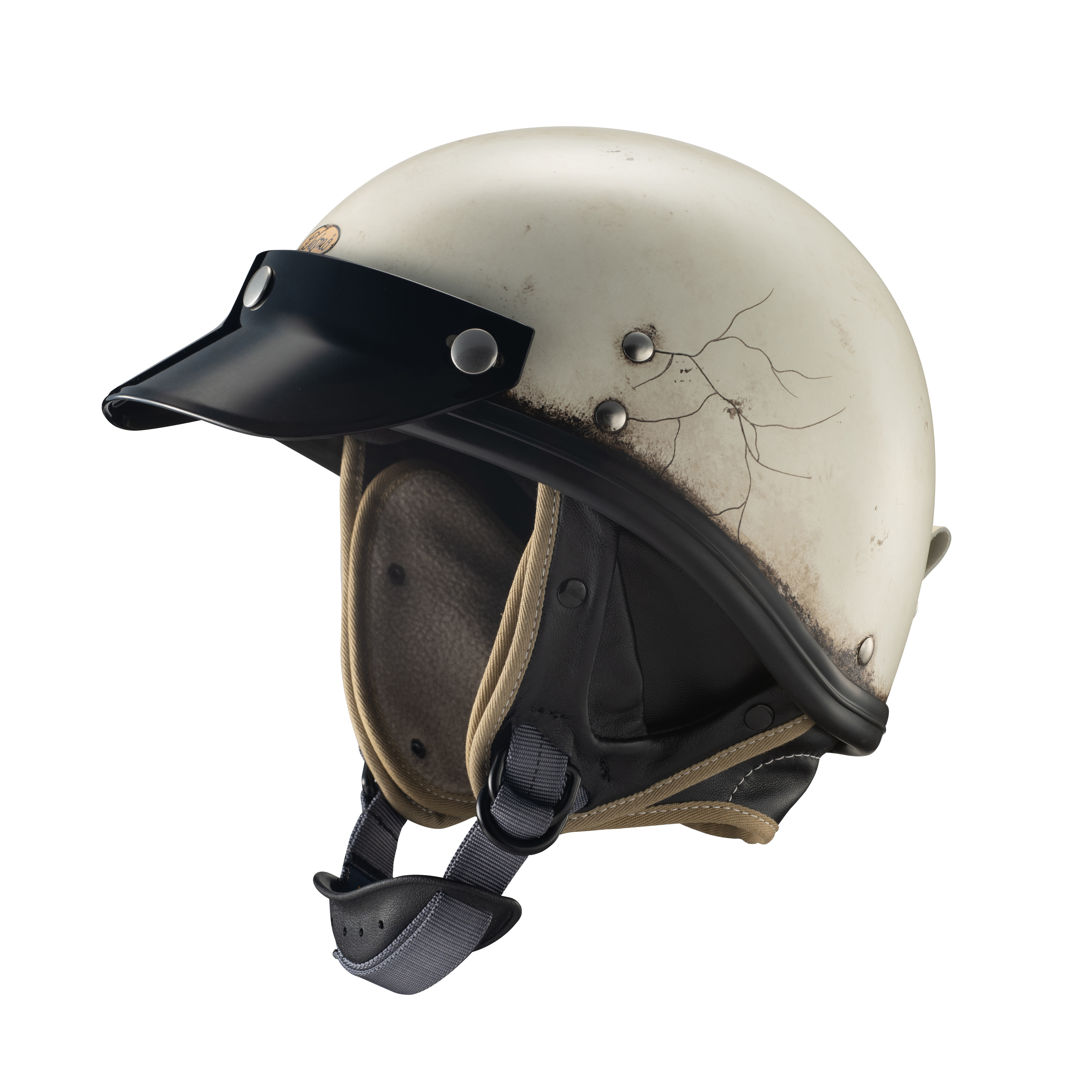 Desmo PTR 半罩裝飾帽 舊化白