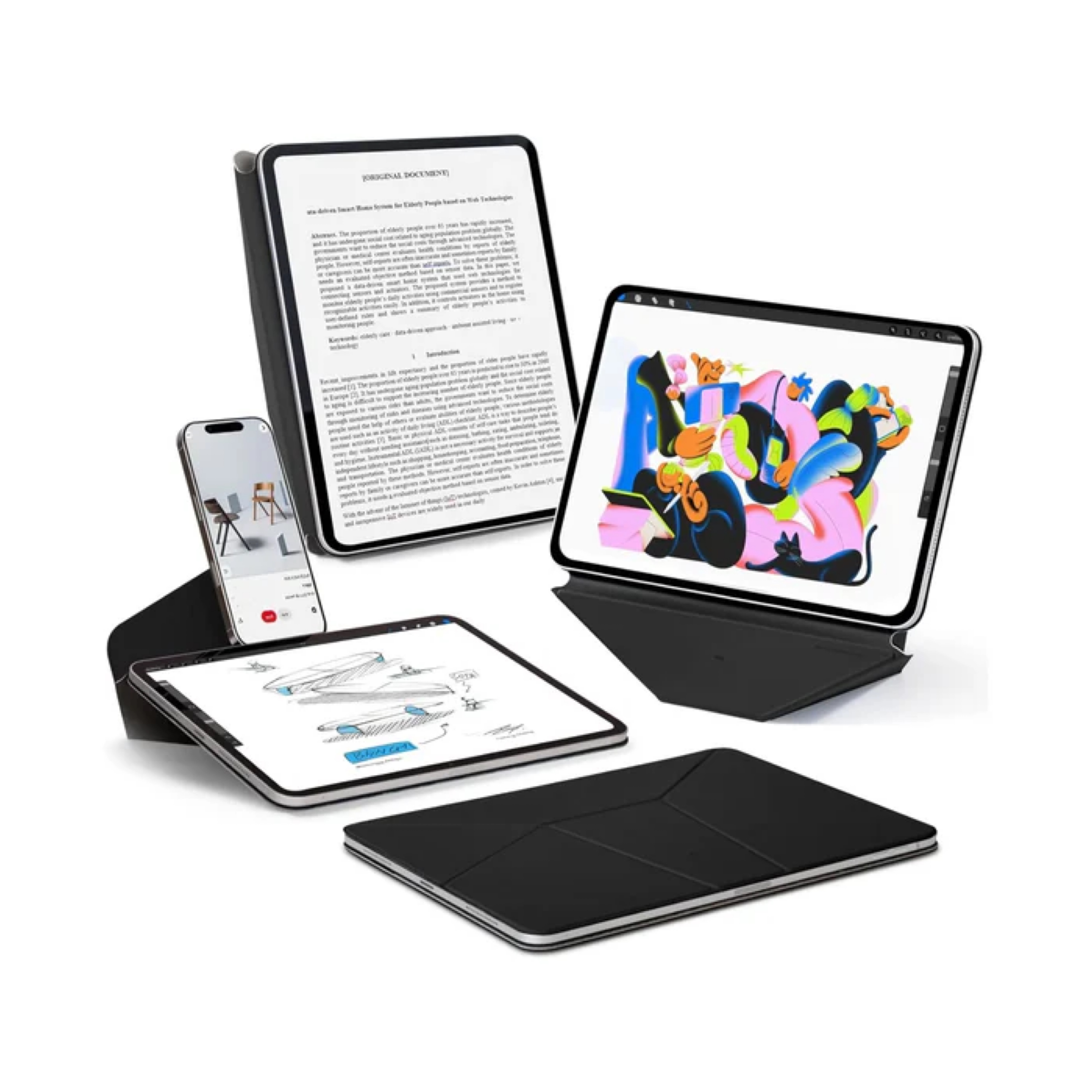 MOFT iPad mini（7th 2024 | 6th 2021）Dynamic Folio 靈動漂浮支架套