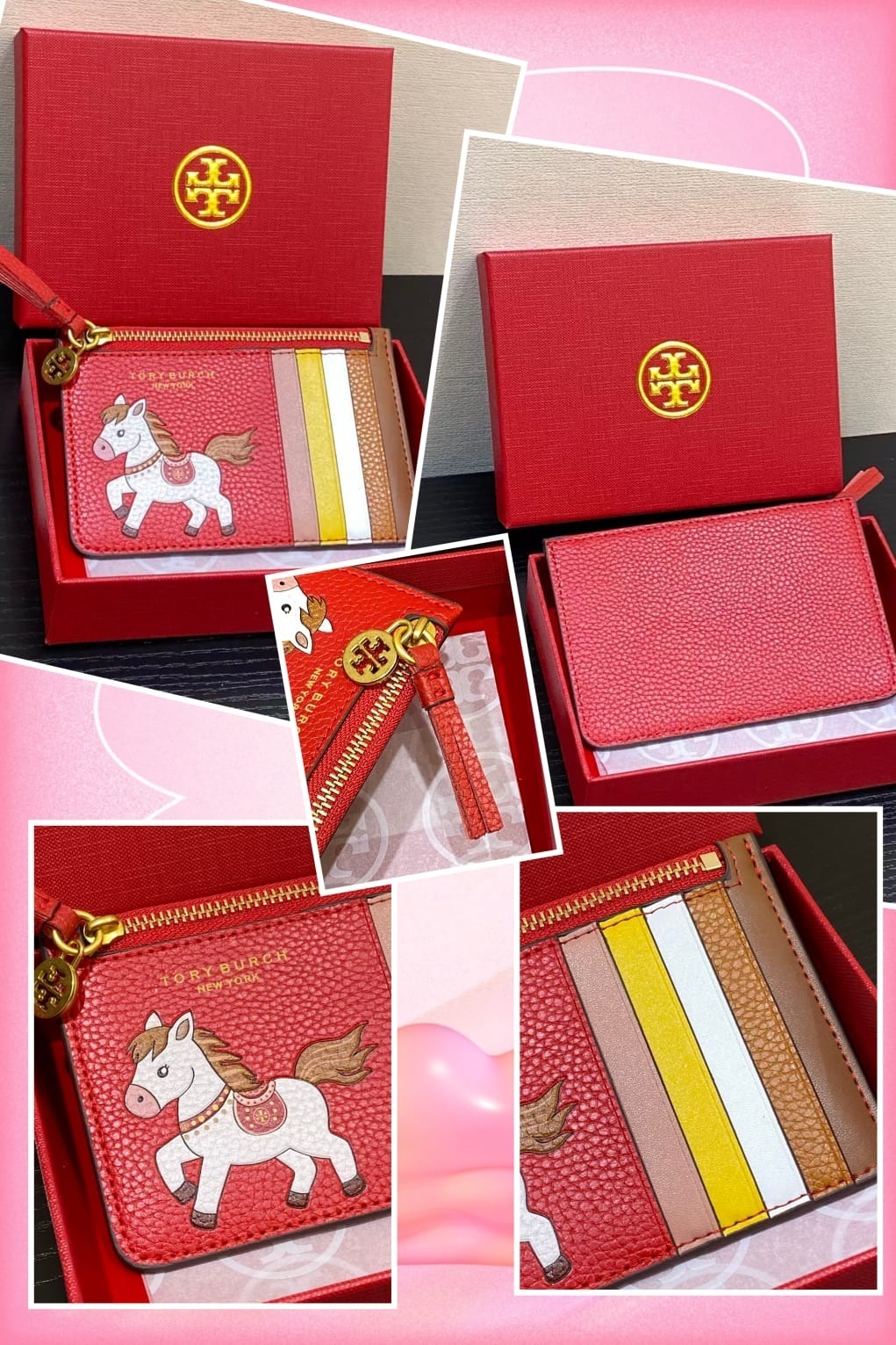 馬年限定 TB NEW YORK card holder卡包(連盒) -2600087-260130