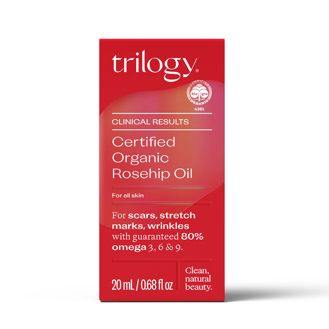 Trilogy Certified Organic Rosehip Oil, 20mL