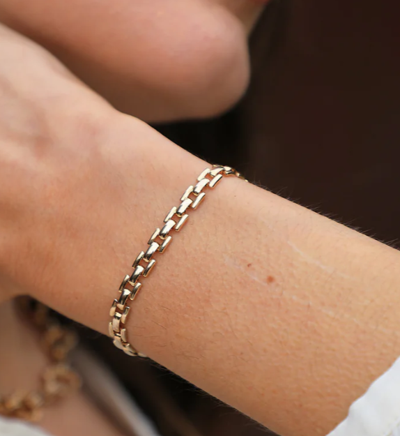 1WK0119-014 [WAEKURA] Tiago Bracelet Gold #WAEBRT10255000X (A-LX-E)