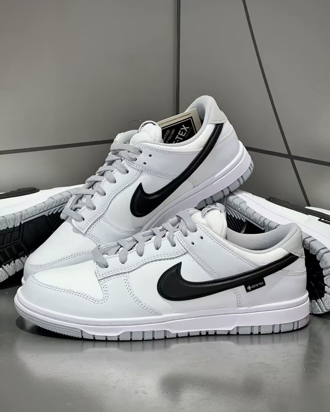 Nike Dunk Low Gore-Tex 灰黑 灰 煙灰 防水 防潑水 淺灰