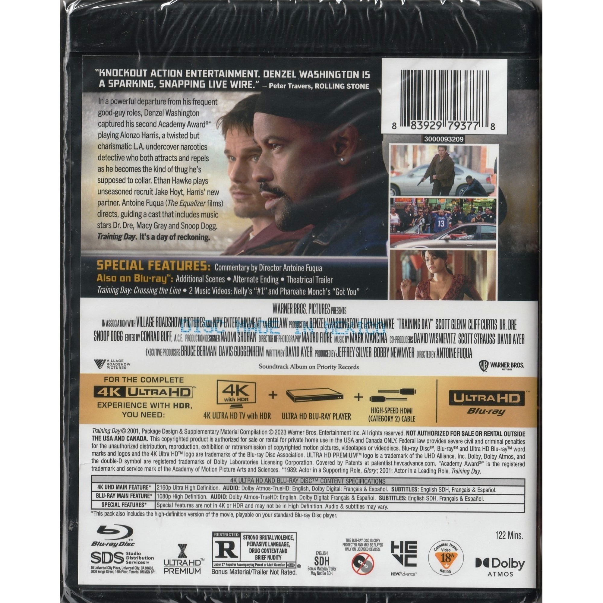 邊緣特訓 (2001) (4K Ultra HD + Blu-ray) (美國版)