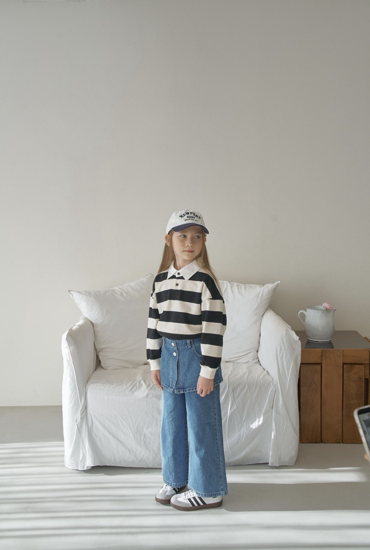 Momo Ann Polo Collar Sweatshirt