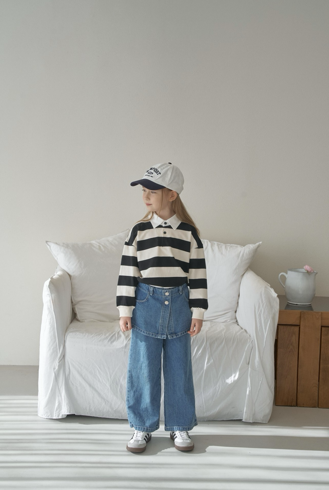 Momo Ann Polo Collar Sweatshirt