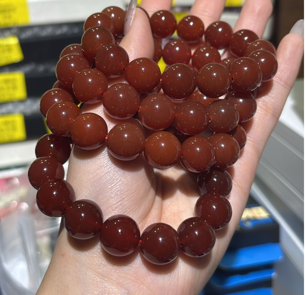 260117 - C27 14mm+頂級滿肉紅瑪瑙手串