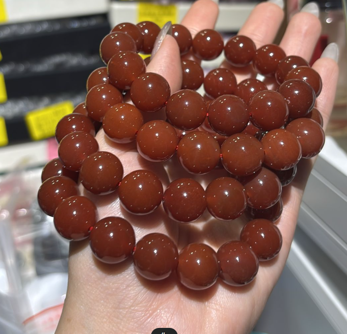 260117 - C28 16mm+頂級滿肉紅瑪瑙手串
