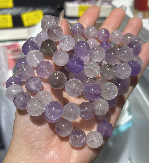 260117 - C41 12mm+紫粉超7手串